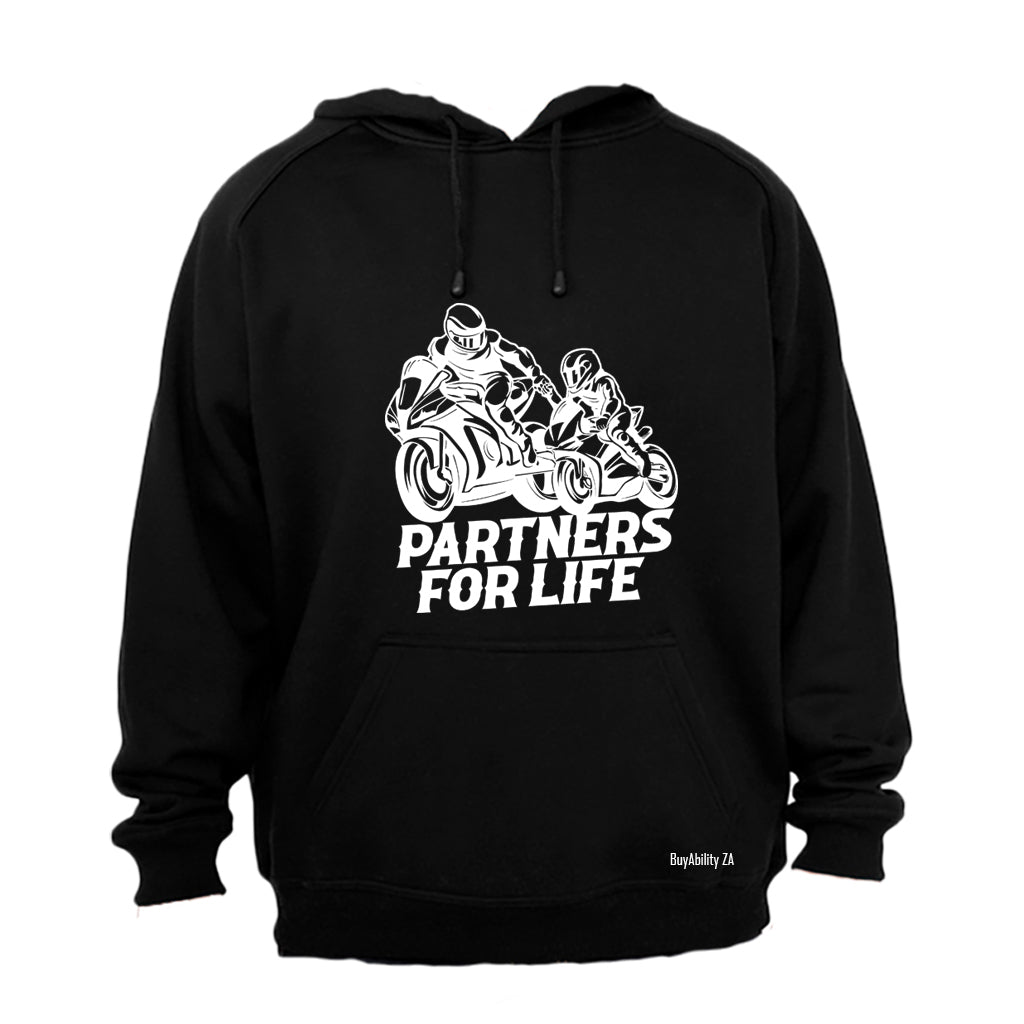 Partners For Life - Biker - Hoodie