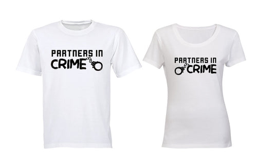 Partners in Crime - Couples Tees
