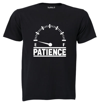 Patience - Empty - Adults - T-Shirt