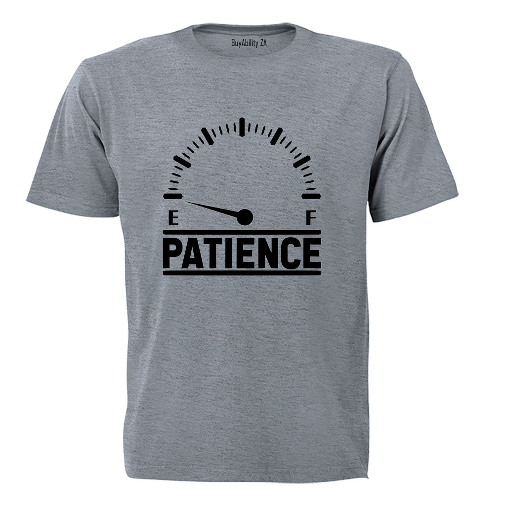 Patience - Empty - Adults - T-Shirt