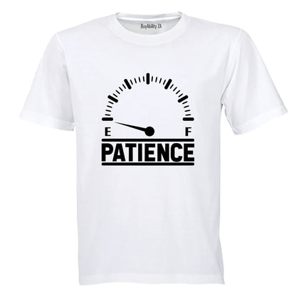 Patience - Empty - Adults - T-Shirt