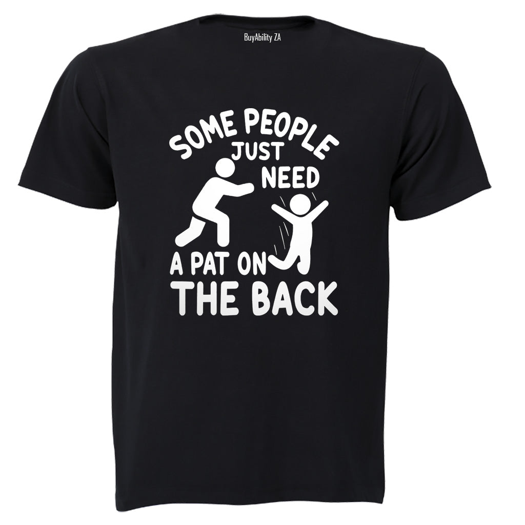 Pat On The Back - Adults - T-Shirt - BuyAbility South Africa