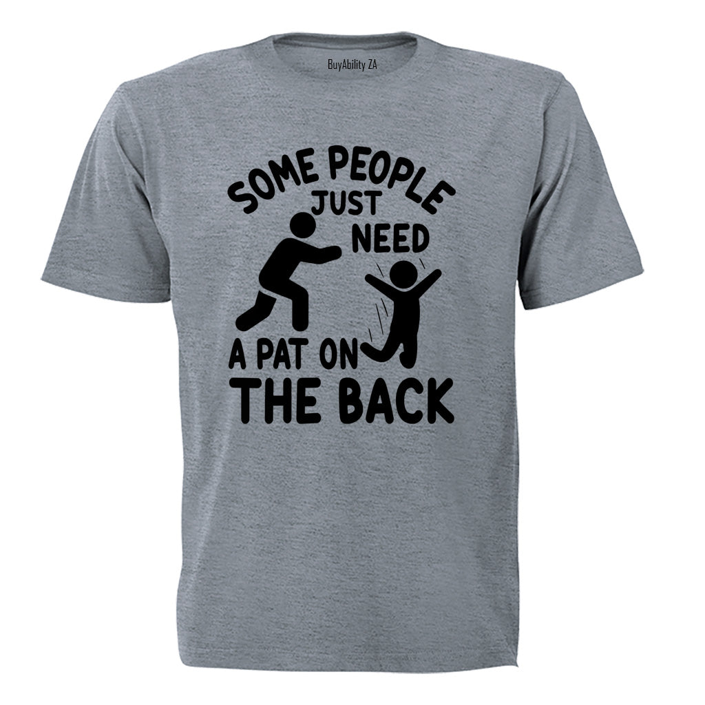 Pat On The Back - Adults - T-Shirt - BuyAbility South Africa
