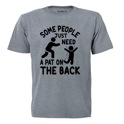 Pat On The Back - Adults - T-Shirt - BuyAbility South Africa