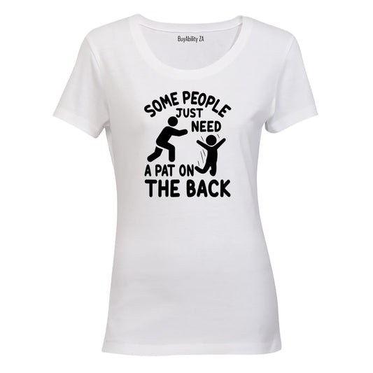 Pat On The Back - Ladies - T-Shirt - BuyAbility South Africa