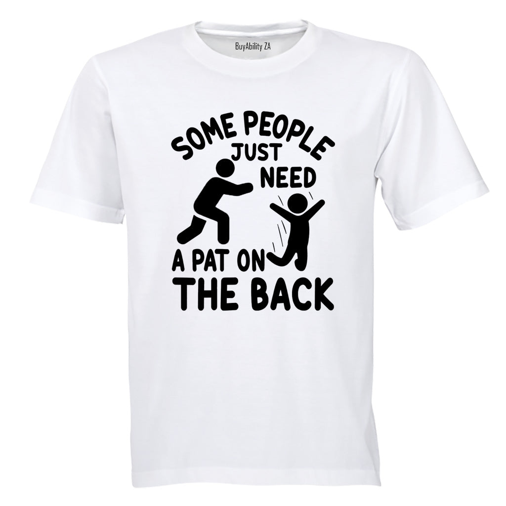 Pat On The Back - Adults - T-Shirt - BuyAbility South Africa