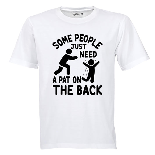 Pat On The Back - Adults - T-Shirt - BuyAbility South Africa