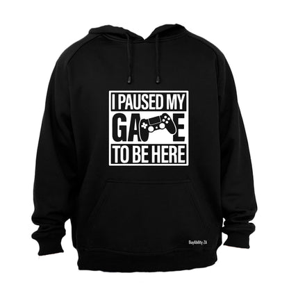 Paused my Game - Square - Hoodie