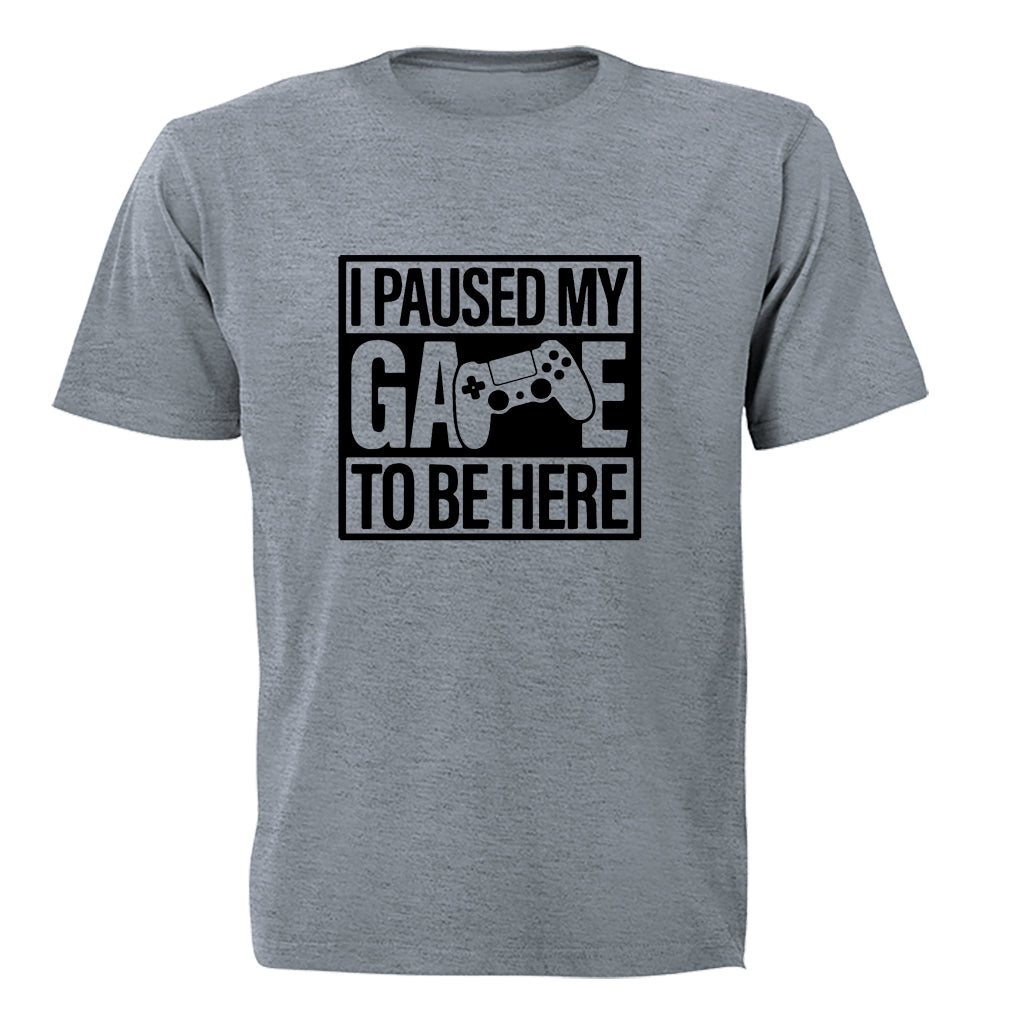 Paused my Game - Square - Kids T-Shirt - BuyAbility South Africa
