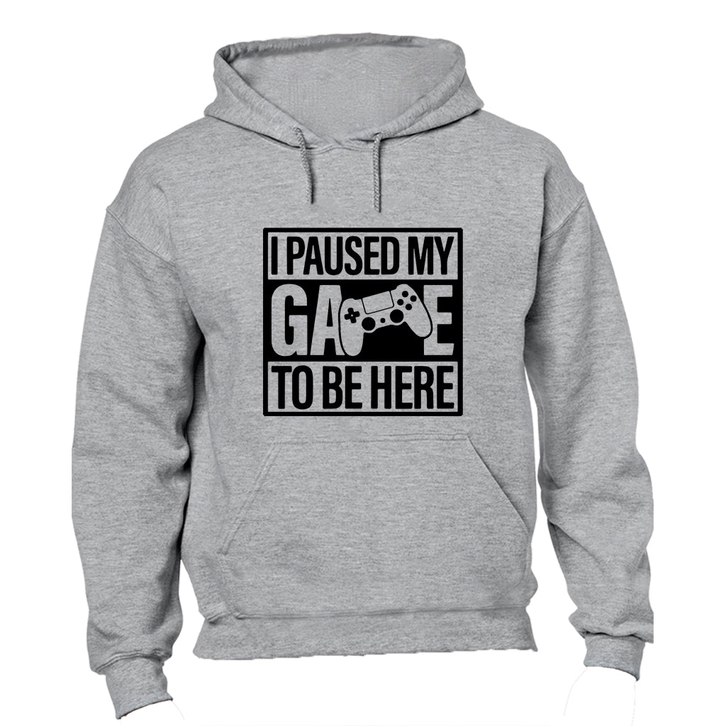 Paused my Game - Square - Hoodie - BuyAbility South Africa