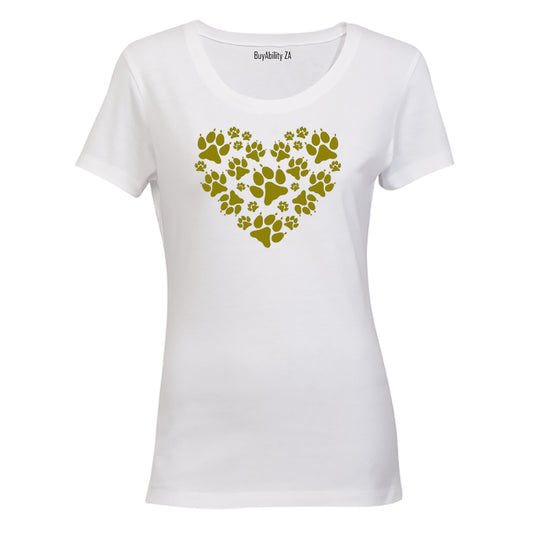 Paw Heart - Ladies - T-Shirt