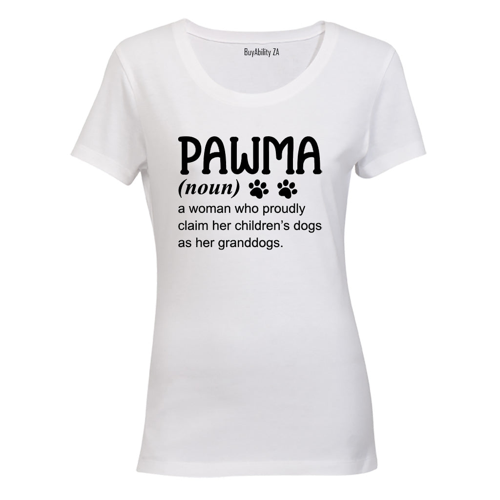 Pawma - Grandma - Ladies - T-Shirt - BuyAbility