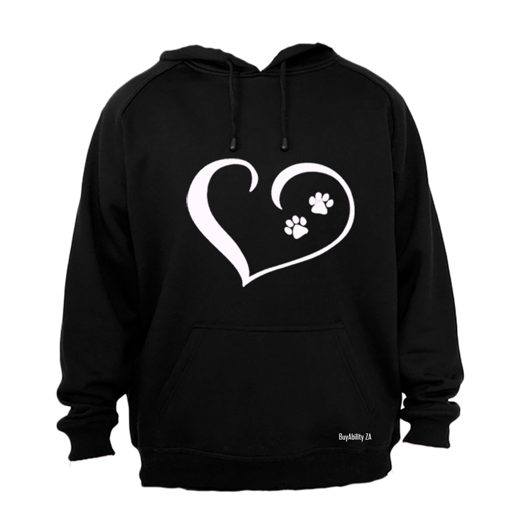 Paw Prints on my Heart! - Hoodie