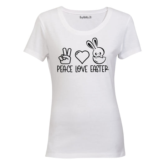 Peace. Love. Easter - Ladies - T-Shirt