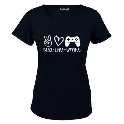 Peace. Love. Gaming - Ladies - T-Shirt