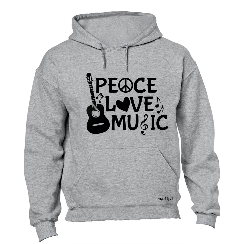 Peace. Love. Music - Hoodie