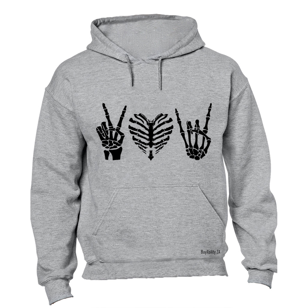 Peace. Love. Rock - Hoodie