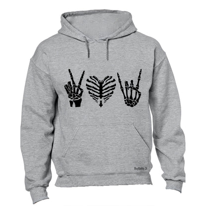 Peace. Love. Rock - Hoodie