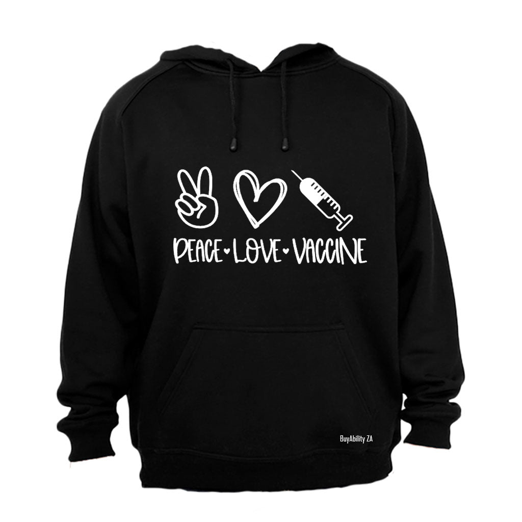 Peace. Love. Vaccine - Hoodie