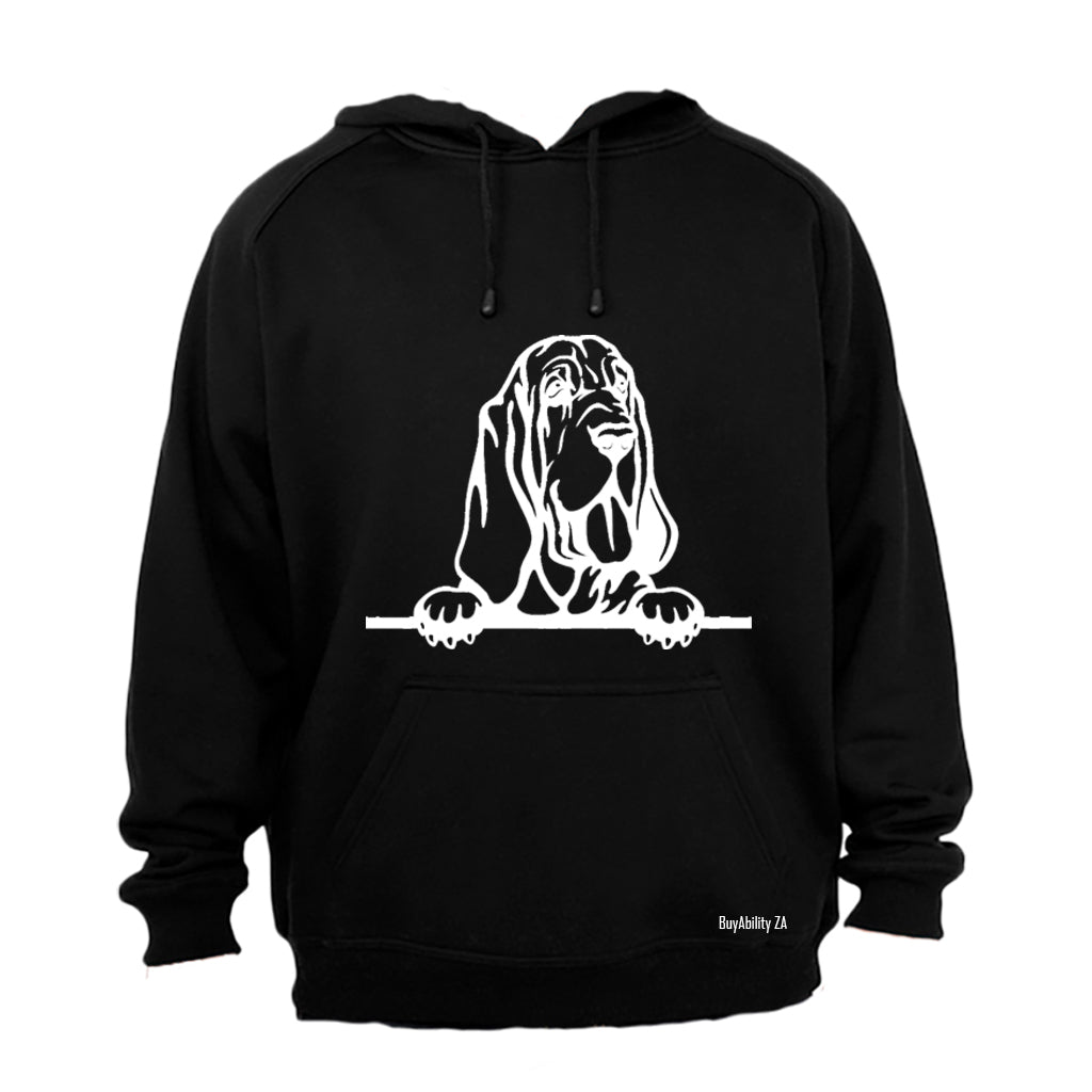 Peeking Bloodhound - Hoodie