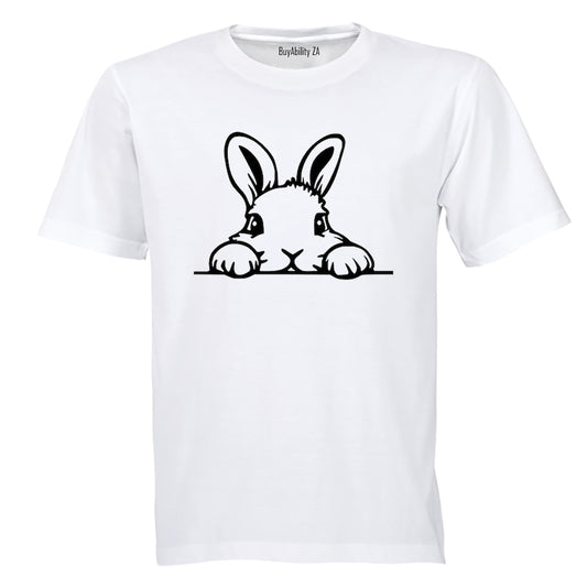 Peeking Easter Bunny - Kids T-Shirt