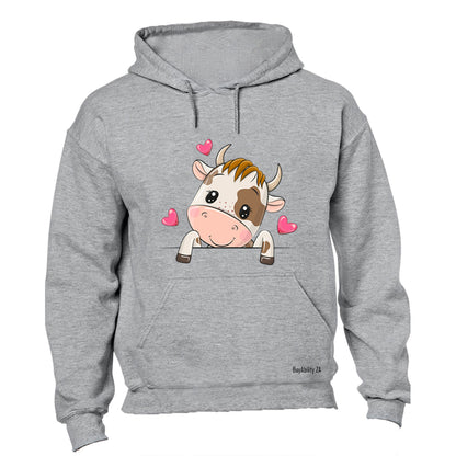 Peeking Cow - Hoodie