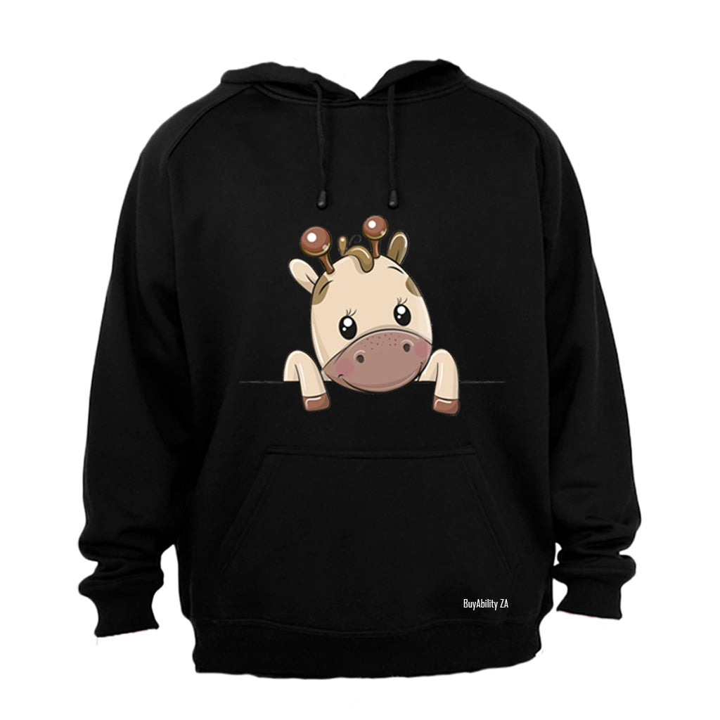 Peeking Giraffe - Hoodie