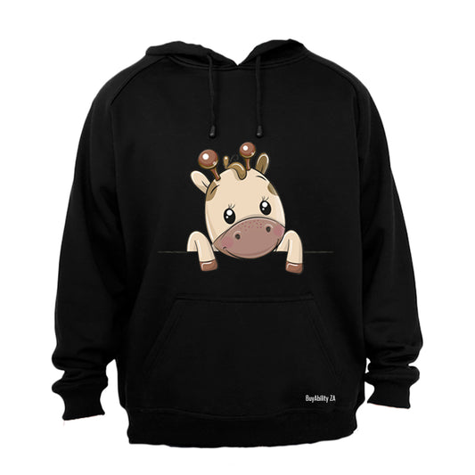 Peeking Giraffe - Hoodie