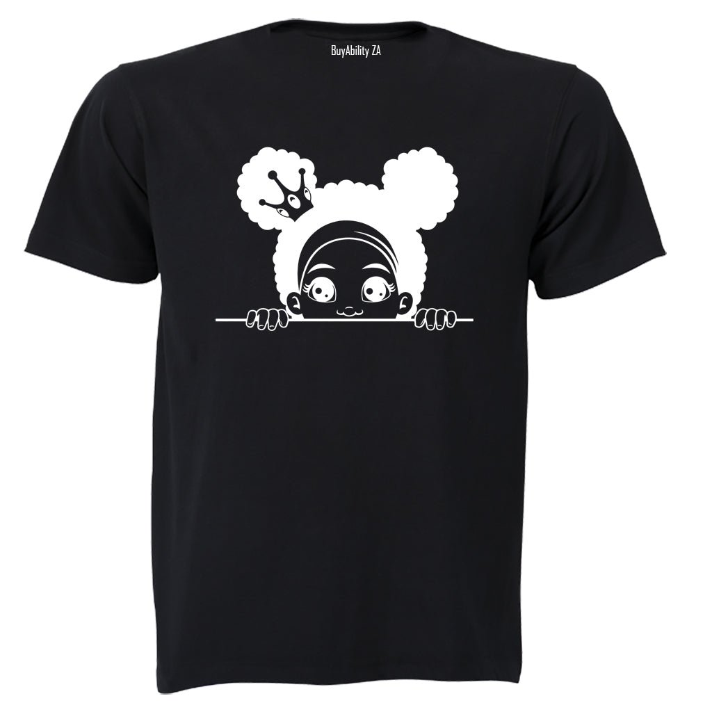Peeking Girl - Kids T-Shirt - BuyAbility South Africa