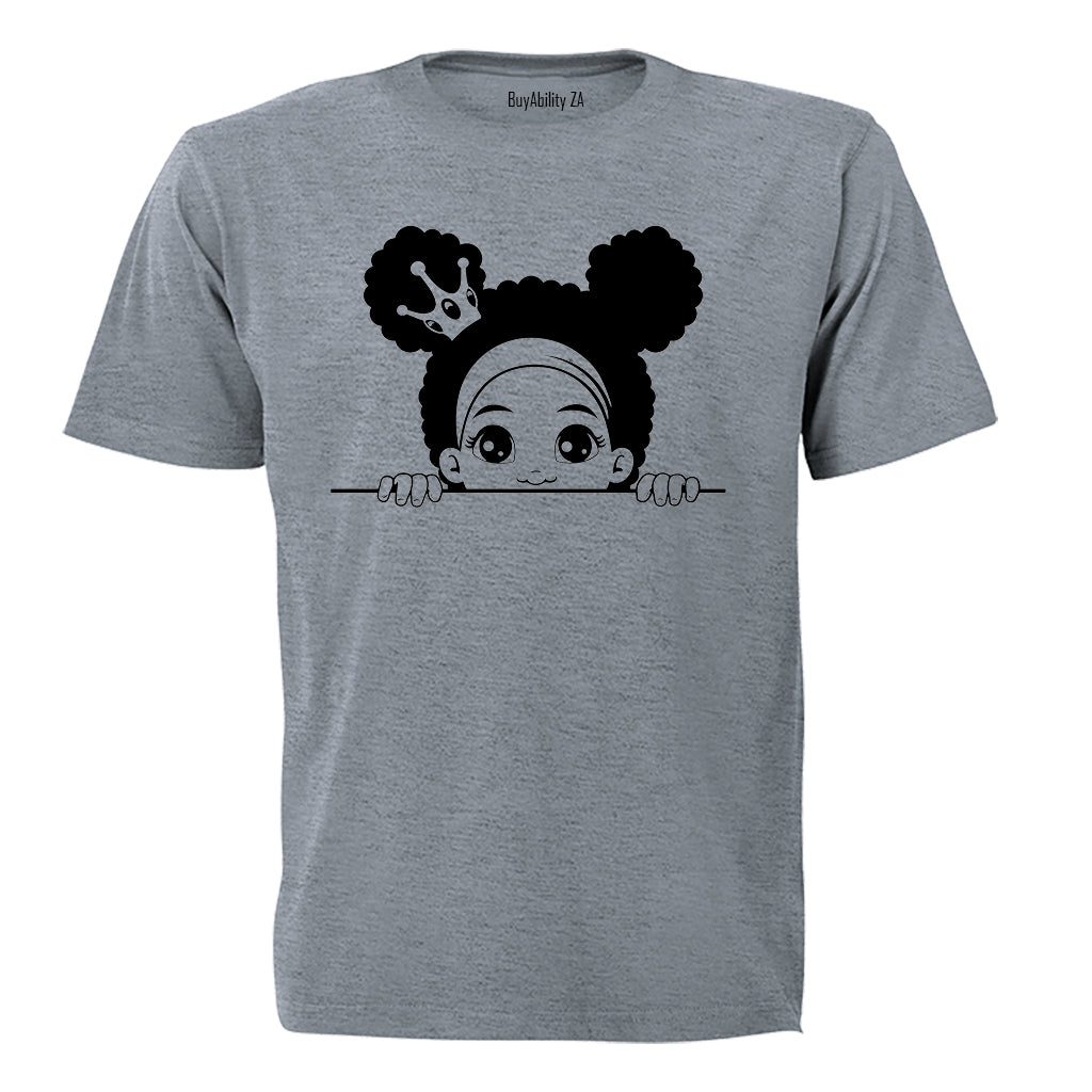 Peeking Girl - Kids T-Shirt - BuyAbility South Africa