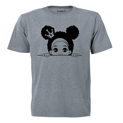 Peeking Girl - Kids T-Shirt - BuyAbility South Africa