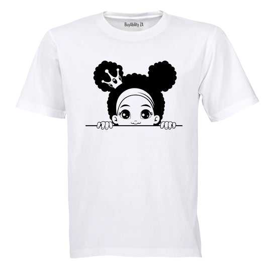 Peeking Girl - Kids T-Shirt - BuyAbility South Africa