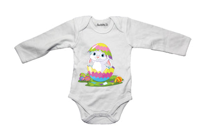 Peeking Hatched Easter Bunny - Easter - Baby Grow