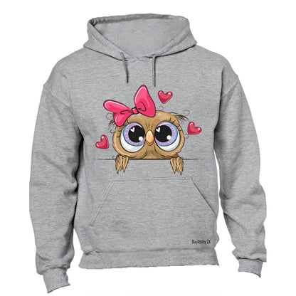 Peeking Owl - Hoodie