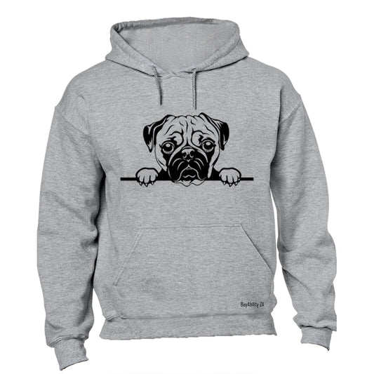 Peeking Pug - Hoodie