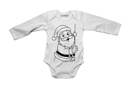 Peeking Christmas Santa - Baby Grow - BuyAbility South Africa