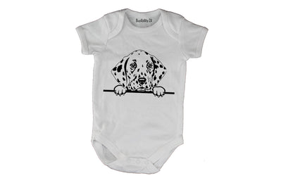 Peeking Dalmatian - Baby Grow