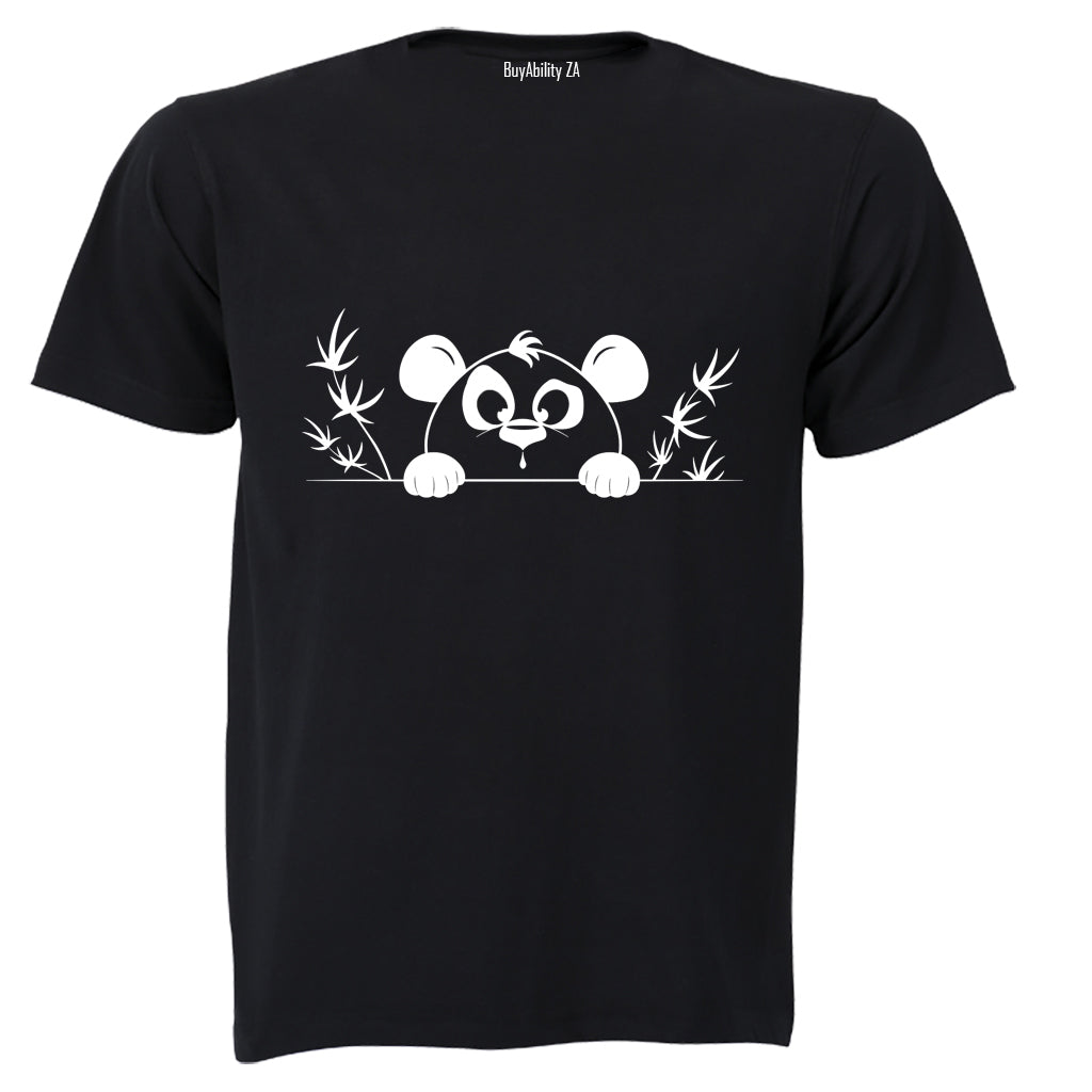 Peeking Panda - Kids T-Shirt