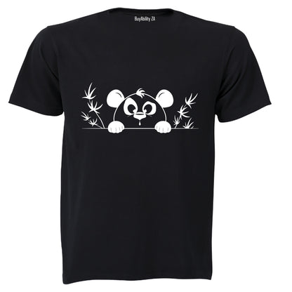 Peeking Panda - Kids T-Shirt