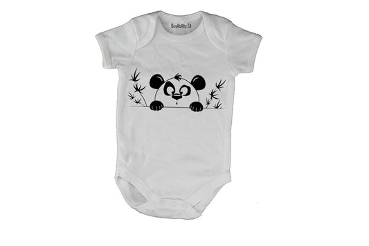 Peeking Panda - Baby Grow