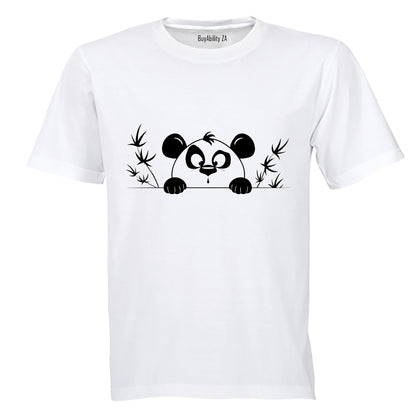 Peeking Panda - Adults - T-Shirt