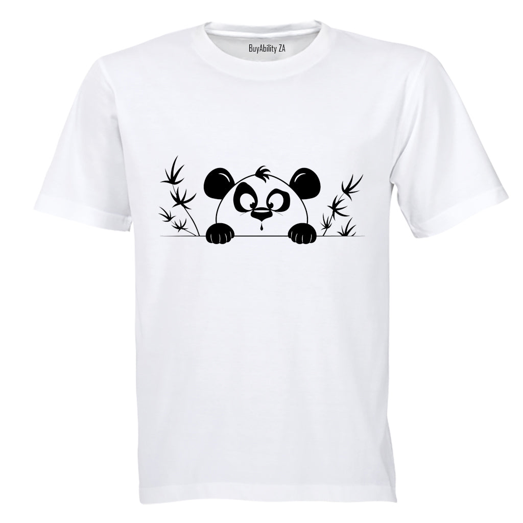 Peeking Panda - Kids T-Shirt