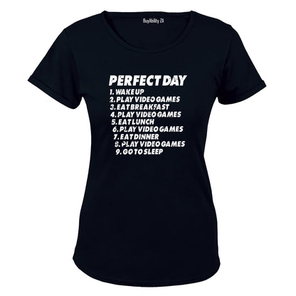 Perfect Day - Video Games - Ladies - T-Shirt - BuyAbility South Africa