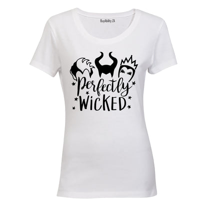 Perfectly Wicked - Villains - Halloween - Ladies - T-Shirt