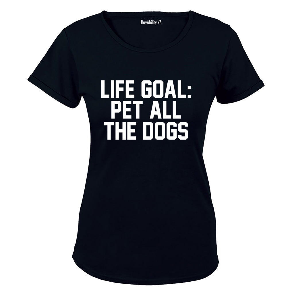 Pet ALL The Dogs - Ladies - T-Shirt