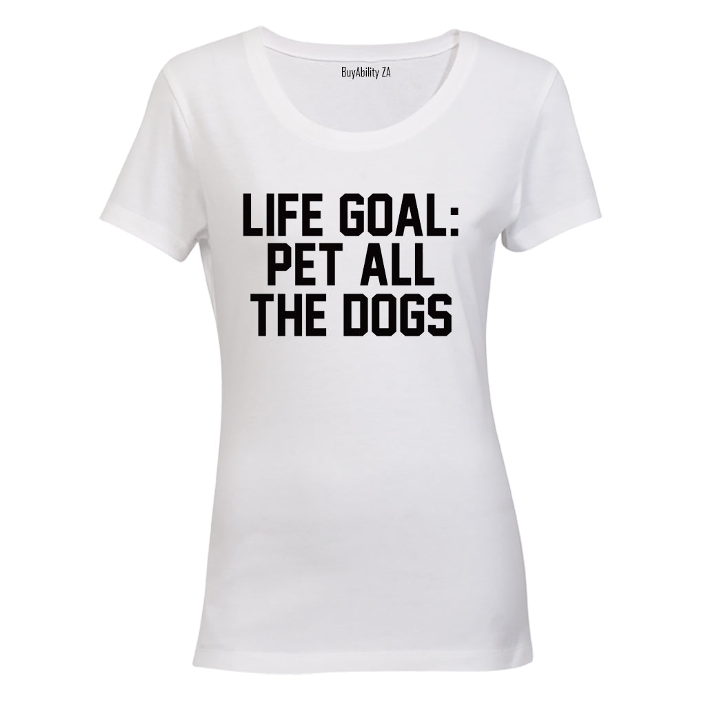 Pet ALL The Dogs - Ladies - T-Shirt