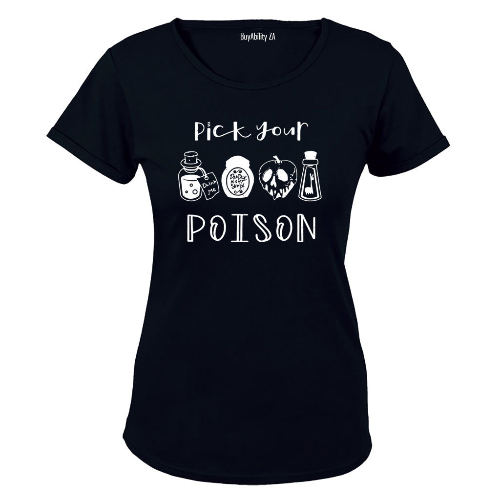 Pick Your Poison - Halloween - Ladies - T-Shirt