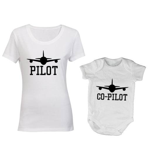 Pilot and Co-Pilot - Mommy | Baby Grow