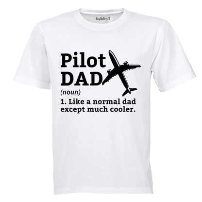 Pilot Dad Definition - Adults - T-Shirt