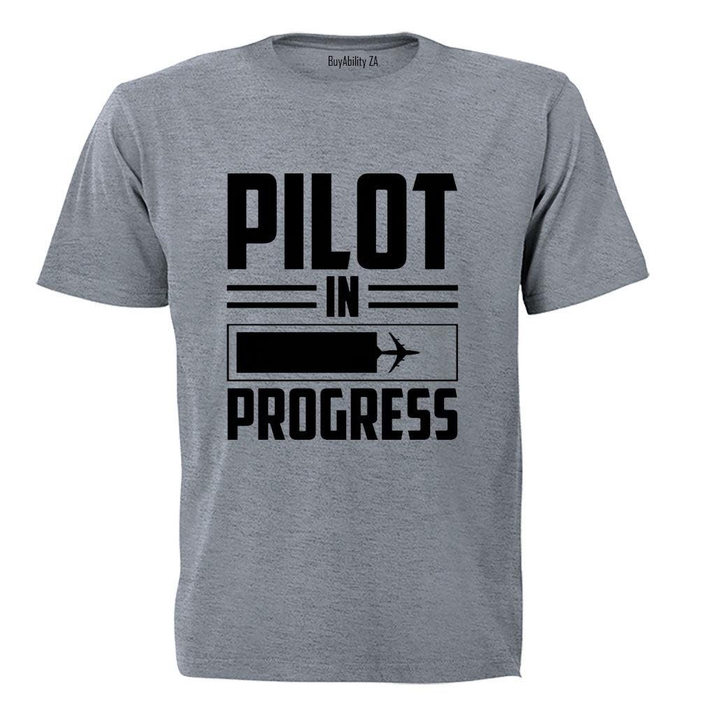 Pilot in Progress - Adults - T-Shirt